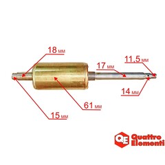 Якорь QUATTRO ELEMENTI Sewage 1700F Ci NEW диаметр 61мм/ длина 116мм (910-188-13)