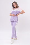 Костюм для беременных и кормящих 15995 сиреневый