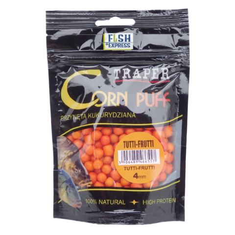 15031 TRAPER Corn Puff 4мм/20гр Tutti-Frutti / Тутти-Фрутти