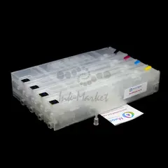 Перезаправляемые картриджи (ПЗК) для HP PageWide Pro 777z, 772dn, 750dw, Color 774dn, 755dn, 779dn (совм. 991X M0K02AE, M0J90AE, M0J94AE, M0J98AE), с авто-чипами 19 сбросов, комплект 4 цвета
