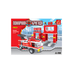 Игровой конструктор Ausini 21602 ПОЖАРНАЯ БРИГАДА (301 деталь в наборе)