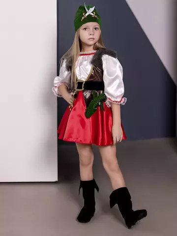Карнавальный костюм для девочки Разбойница