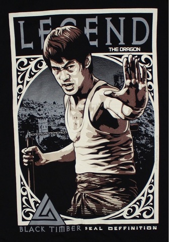 BTB Bruce Lee Legend the Dragon — Футболка Брюс Ли