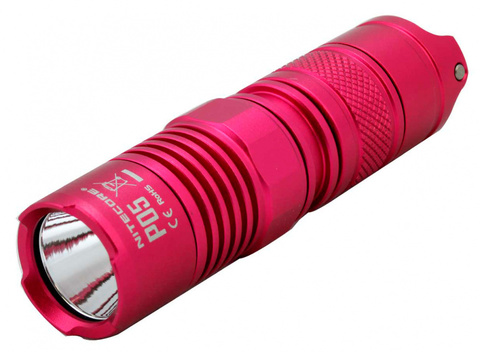 Фонарь ручной Nitecore P05 розовый лам.:светодиод. CR123/RCR123x1 (15580)