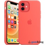 Apple Silicone Case with MagSafe iPhone 12 | 12 Pro Pink Citrus «Розовый цитрус» MHL03ZM/A