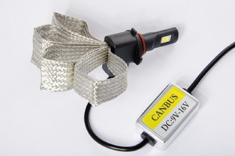 LED лампы головного света Viper C-3 HB3, (гибкий кулер), комплект