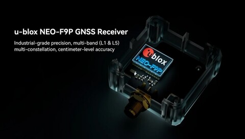 GNSS система Holybro H-RTK NEO-F9P Helical (версия UART)