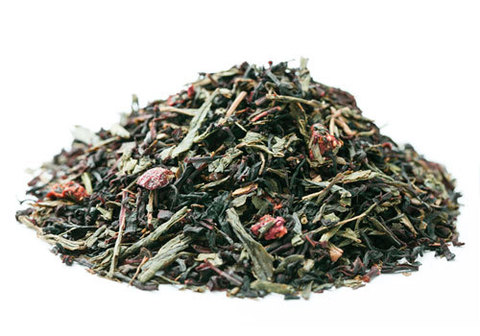 Чай зеленый с черным "Лунный замок", 100г