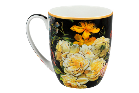 Кружка 400мл Carmani Натюрморт с тюльпаном Х. Рейкерс