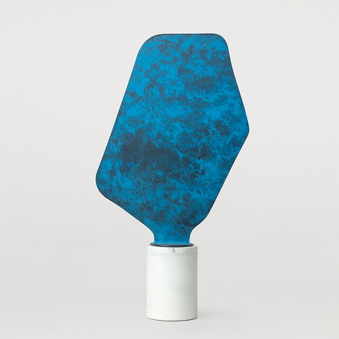 ФИГУРА PLACA HIELO AZUL BASE BLANCO