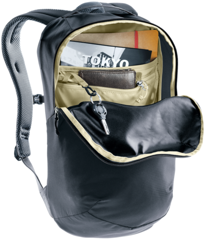 Картинка рюкзак городской Deuter Yort 15 Black - 3