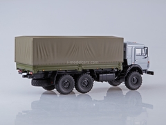 KAMAZ-53501 6x6 flatbed truck khaki-gray 1:43 PAO KAMAZ