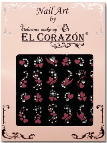 El Corazon Наклейки самоклеящиеся EC pink ассортимент