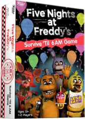 Настольная игра Funko Games Five Nights at Freddy's Survive 'Til 6AM Gam