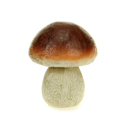 Фигурка Гриб боровик красный маленький (полистоун)