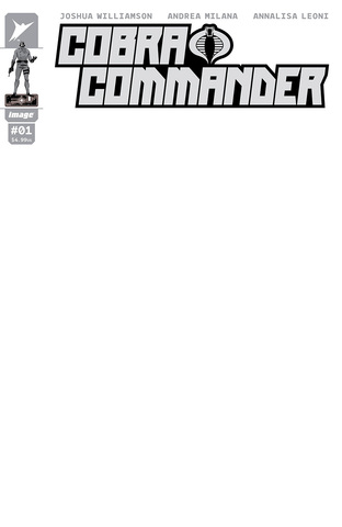 Cobra Commander #1 (Blank Cover)