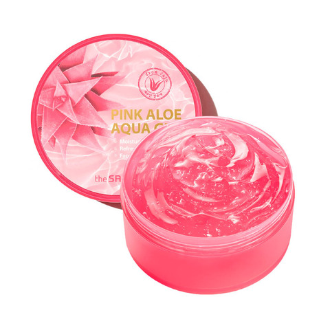 The Saem Pink Aloe Aqua Gel_CN23 Гель для лица и тела универсальный