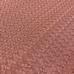 Ткань трикотаж Missoni  терракотовый цвет 3142