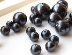 Хлопковый жемчуг 10 мм Black