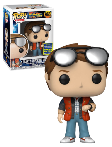 Funko POP! Back to the Future: Marty cheking Watch (Funkon 2020 Exc) (965)