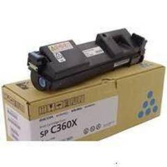 Принт-картридж Ricoh SP C360X, голубой. Ресурс 9000 стр. (408251)