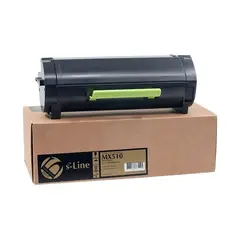 Тонер картридж БУЛАТ s-Line 60F5X00 для Lexmark MX510 (Чёрный, 20000 стр.), до версии LW73 включительно