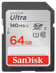 SanDisk SDXC 64ГБ Ultra Class 10 UHS-I U1 (140 Mb/s)
