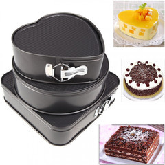 Набор фигурных форм для выпечки Cake Mould, 3 шт