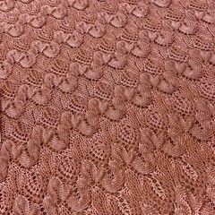 Ткань трикотаж Missoni  терракотовый цвет 3142