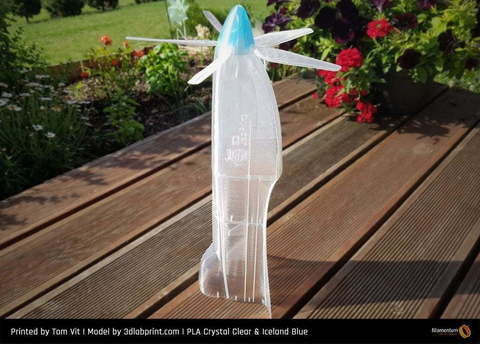 Пластик для 3D-принтера Fillamentum PLA Crystal Clear