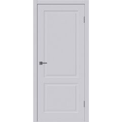 Купить Межкомнатная дверь эмаль VFD Flat 2 Pro Cotton серая глухая