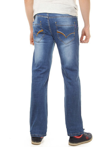 2053 джинсы мужские, синие