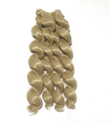 Волосы для кукол, трессы кудри-локоны-спиральки, цвета в ассортименте, длина 15 см*1 метр.