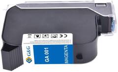 Картридж струйный G&G GA-001M пурпурный (42мл) для G&G GG-HH1001