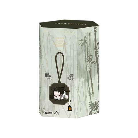 Случайный Type-C провод POP MART Skullpanda The Ink Plum Blossom Series-Cable Line