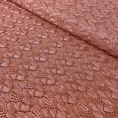 Ткань трикотаж Missoni  терракотовый цвет 3142