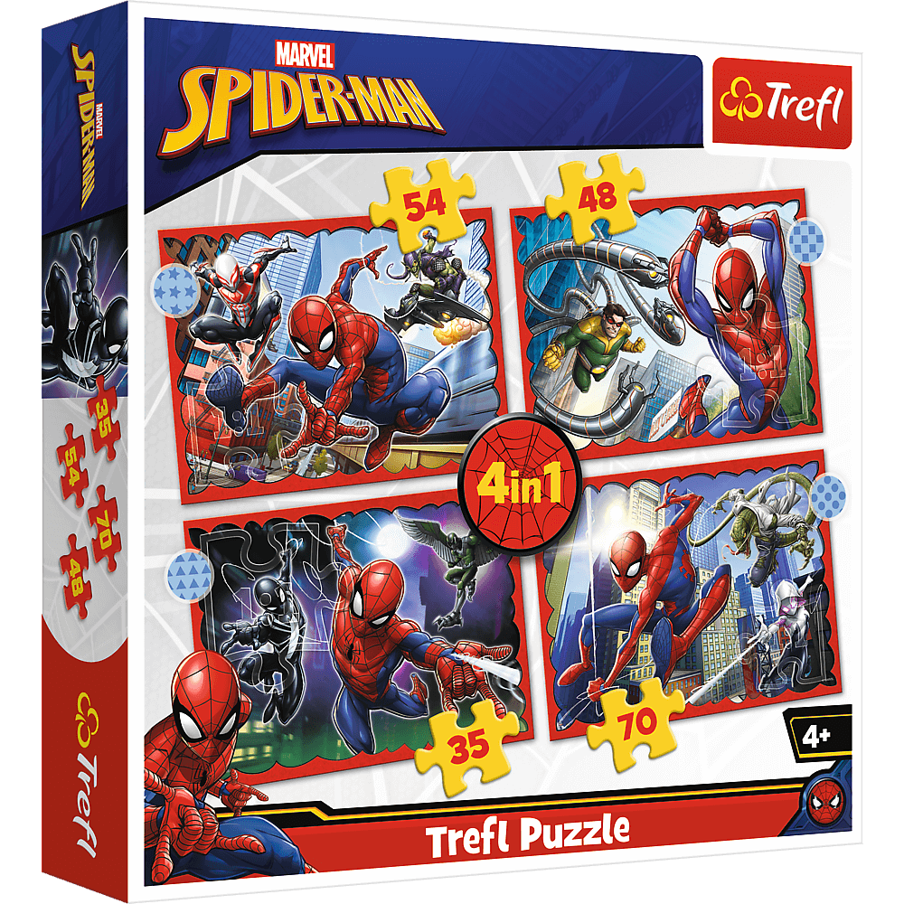 Trefl Marvel Spider-Man Fearless Spider-Man - Maxi 24 Piece Puzzle