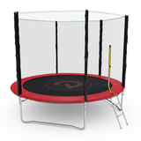 Батут с сеткой DFC PELPO 10ft с лестницей, RED фото №3