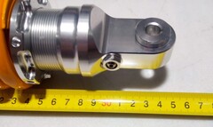 Амортизатор 330 мм для Yamaha MT-07 2014-2019 / MT-09 / Желтый