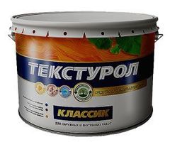 Текстурол классик деревозащитное средство белый 10л