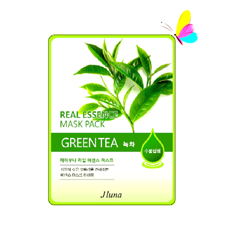 JLuna Real Essence Mask Green Tea