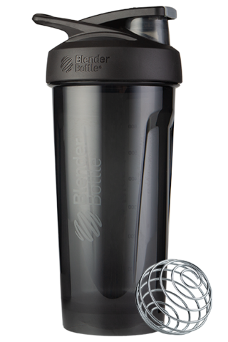 Картинка шейкер Blender Bottle Strada Tritan™ 828мл Black - 1