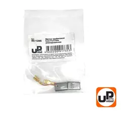 Щетка графитовая UNITED PARTS для эл. инструмента 6,2х11х17мм (90-1286) 10 штук