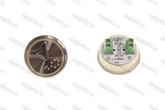 Кнопка (кнопочный модуль) EA2406S-S-W-DWN "Стрелка ВНИЗ", круглая, статическая белая подсветка, Брайль