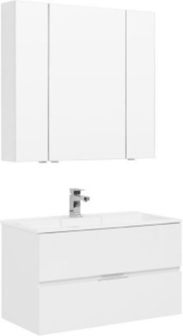 Aquanet 237349 Набор мебели Алвита 90 цв.белый (237349)