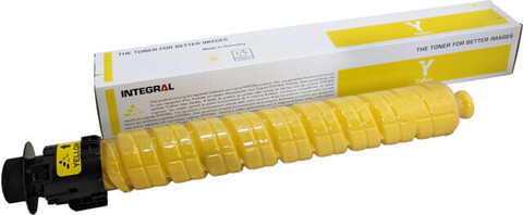 Тонер-картридж Integral для Ricoh IM C3000, C3500 желтый