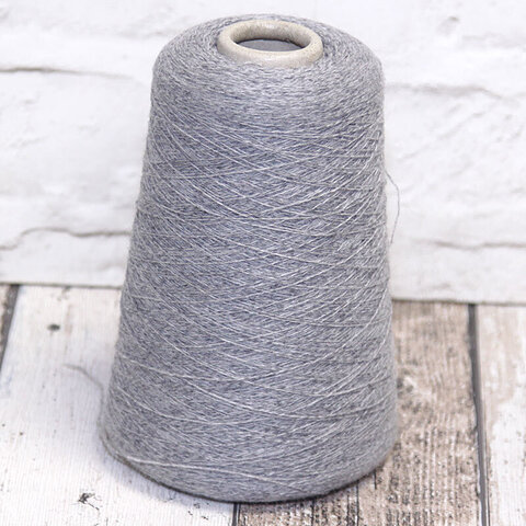 Кашемир Biagioli Modesto CASHMERE 100 2/28 серый меланж