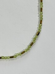 Хризолит (колье из натуральных камней)