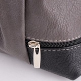 Сумка Саломея 852 мульти итальянский серо-черный