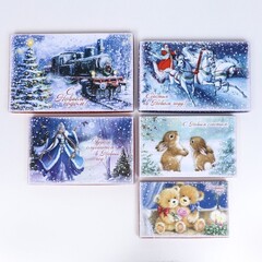 Коробка одиночная, Прямоугольник, «Сказочного Нового года», 18*10,5*6,5 см, 1 шт.